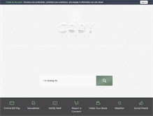 Tablet Screenshot of cityofcody-wy.gov